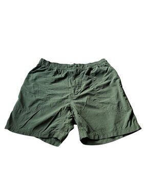 Best Made Co Nylon Shorts Mens Green Athletic Drawstring Size Large